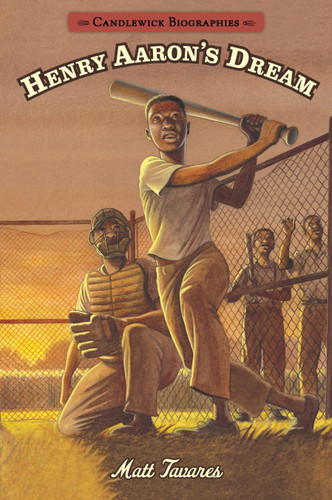 Henry Aaron's Dream: Candlewick Biographies (Candlewick Biographies) book cover by Matt Tavares