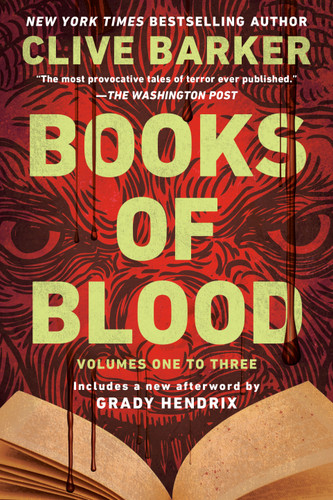 Clive Barker's Books of Blood 1-3 book cover by Clive Barker
