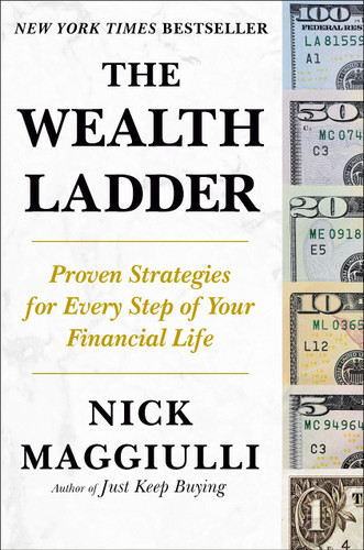 The Wealth Ladder: Proven Strategies for Every Step of Your Financial Life book cover by Nick Maggiulli