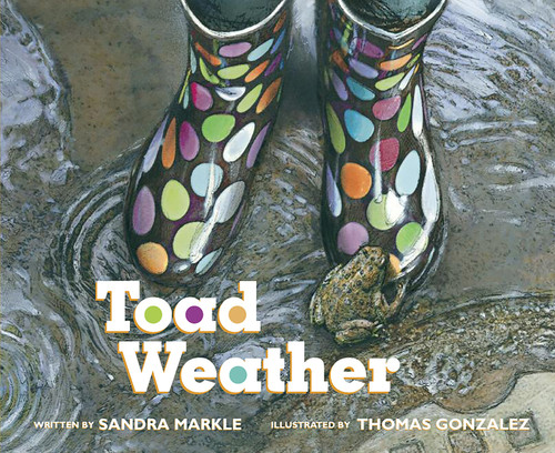 Toad Weather book cover by Sandra Markle