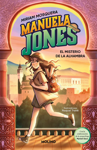 El misterio de la Alhambra / The Mystery of the Alhambra (Manuela Jones) book cover by Miriam Mosquera