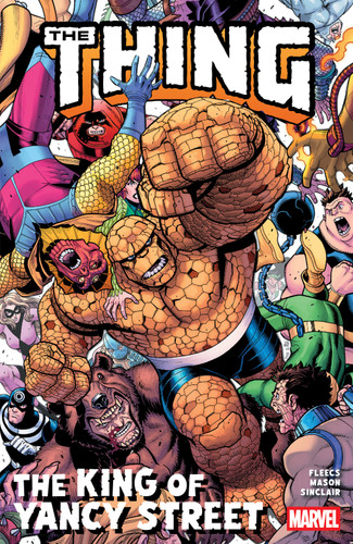 The Thing: The King of Yancy Street (THE THING) book cover by Tony Fleecs