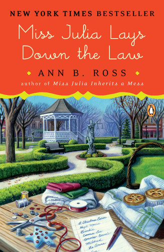 Miss Julia Lays Down the Law: A Novel (Miss Julia) book cover by Ann B. Ross
