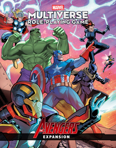 Marvel Multiverse Role-Playing Game: Avengers Expansion (MARVEL MULTIVERSE ROLE-PLAYING GAME) book cover by Matt Forbeck