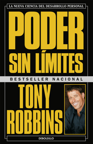 Poder sin límites / Unlimited Power book cover by Anthony Robbins