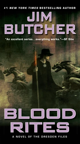 Blood Rites (Dresden Files) book cover by Jim Butcher