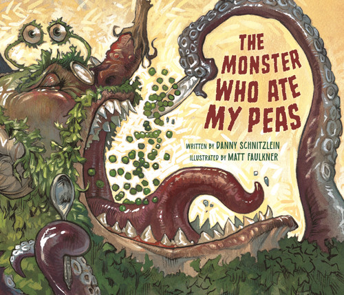 The Monster Who Ate My Peas book cover by Danny Schnitzlein
