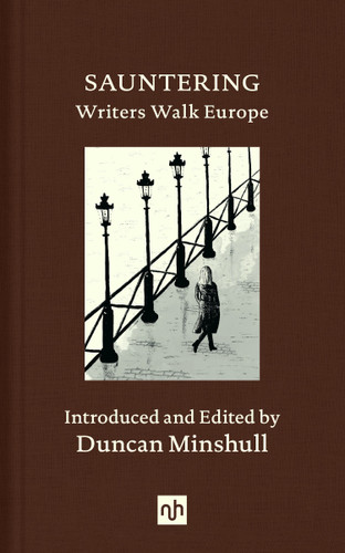 Sauntering: Writers Walk Europe book cover by 
