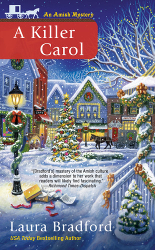 A Killer Carol (An Amish Mystery) book cover by Laura Bradford
