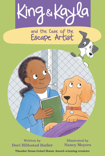 King & Kayla and the Case of the Escape Artist (King & Kayla) book cover by Dori Hillestad Butler