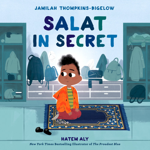 Salat in Secret book cover by Jamilah Thompkins-Bigelow