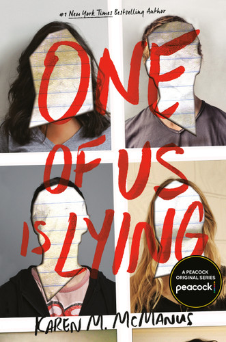 One of Us Is Lying (ONE OF US IS LYING) book cover by Karen M. McManus