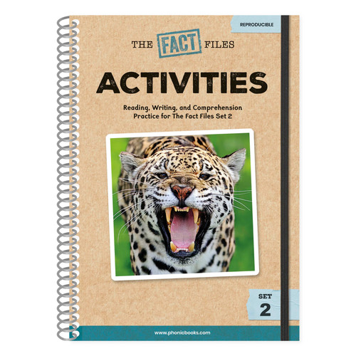 Phonic Books The Fact Files 2 Activities: Consonant blends and digraphs, and alternative spellings for vowel sounds (Phonic Books Catch-Up Decodable Readers) book cover by Phonic Books