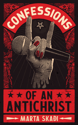 Confessions of an Antichrist book cover by Marta Skaði
