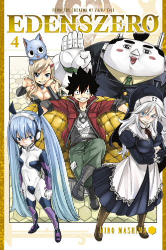 EDENS ZERO 4 (Edens Zero) book cover by Hiro Mashima
