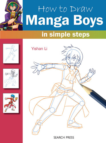 How to Draw Manga Boys in Simple Steps (How to Draw) book cover by Yishan Li