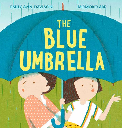 The Blue Umbrella book cover by Emily Ann Davison