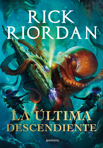 La última descendiente / Daughter of the Deep book cover by Rick Riordan