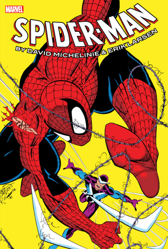 Spider-Man By Michelinie & Larsen Omnibus Erik Larsen Spider-Man Cover [New Printing] book cover by David Michelinie, Marvel Various