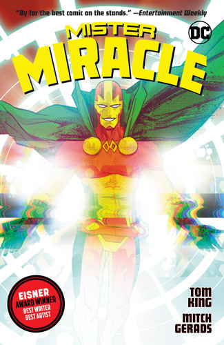Mister Miracle book cover by Tom King