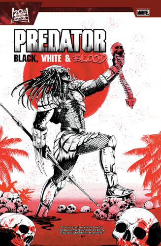 Predator: Black, White & Blood Treasury Edition (PREDATOR: BLACK, WHITE & BLOOD) book cover by Joe Kelly, Rebecca Roanhorse