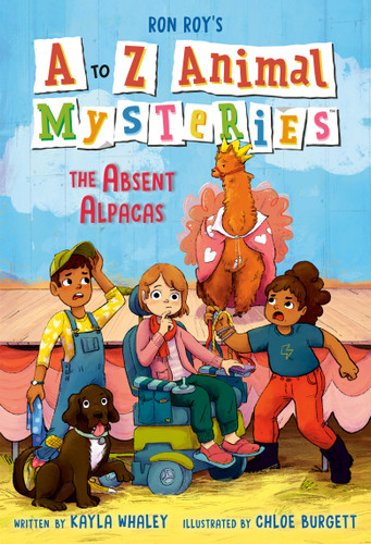 A to Z Animal Mysteries #1: The Absent Alpacas (A to Z Animal Mysteries) book cover by Ron Roy, Kayla Whaley
