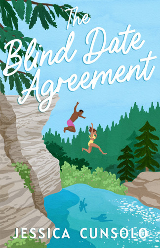 The Blind Date Agreement book cover by Jessica Cunsolo