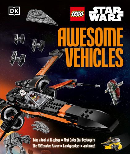 LEGO Star Wars Awesome Vehicles book cover by Simon Hugo