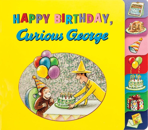 Happy Birthday, Curious George (Curious George) book cover by H. A. Rey