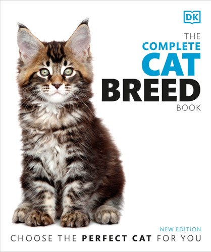 The Complete Cat Breed Book, Second Edition (DK Definitive Pet Breed Guides) book cover by DK