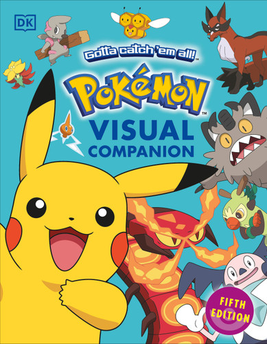 Pokémon Visual Companion Fifth Edition book cover by DK