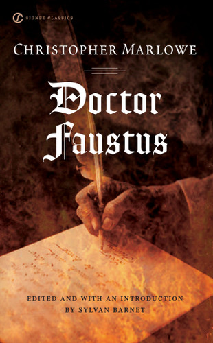 Doctor Faustus book cover by Christopher Marlowe