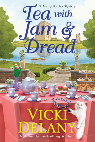 Tea with Jam & Dread (Tea by the Sea Mysteries) book cover by Vicki Delany