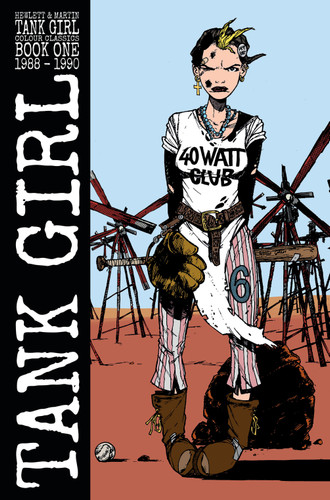 Tank Girl: Color Classics Book 1 1988-1990 (TANK GIRL) book cover by Alan Martin