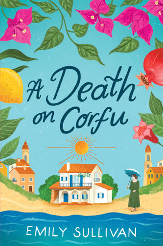 A Death on Corfu book cover by Emily Sullivan