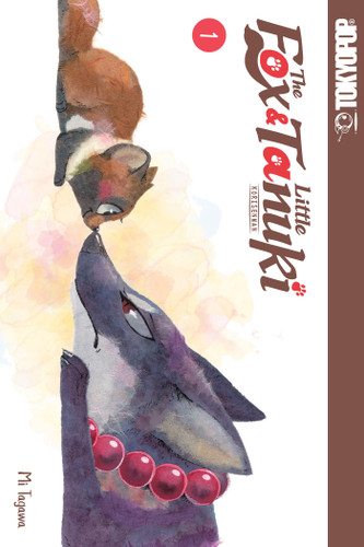 The Fox & Little Tanuki, Volume 1 book cover by Tagawa Mi