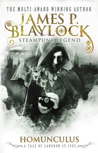 Homunculus (Langdon St. Ives) book cover by James P. Blaylock