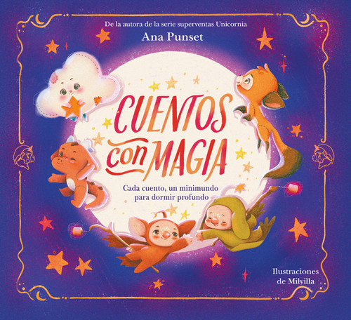 Cuentos con magia / Tales of Magic book cover by Ana Punset