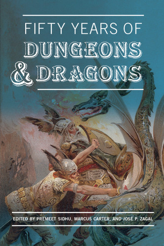 Fifty Years of Dungeons & Dragons book cover by 