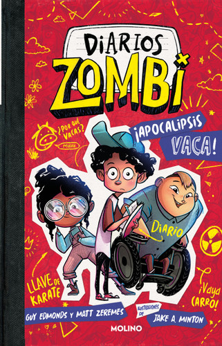 ¡Apocalipsis vaca! / Zombie Diaries: Apocalypse Cow! (Diarios Zombi) book cover by Guy Edmonds, Matt  Zeremes
