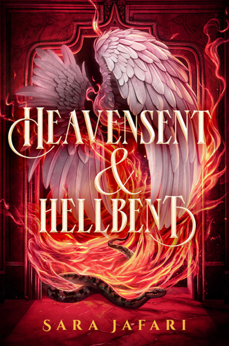 Heavensent & Hellbent book cover by Sara Jafari