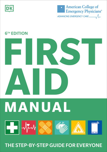 ACEP First Aid Manual book cover by DK