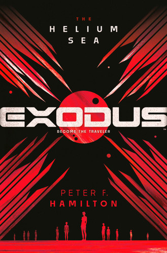 Exodus: The Helium Sea (Exodus: The Archimedes Engine) book cover by Peter F. Hamilton
