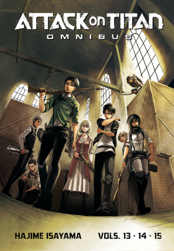 Attack on Titan Omnibus 5 (Vol. 13-15) (Attack on Titan Omnibus) book cover by Hajime Isayama