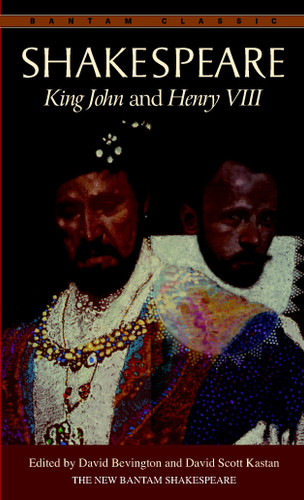 King John and Henry VIII book cover by William Shakespeare