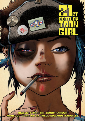 Tank Girl: 21st Century Tank Girl (TANK GIRL) book cover by Alan Martin, Jamie Hewlett, Warwick Johnson-Cadwell
