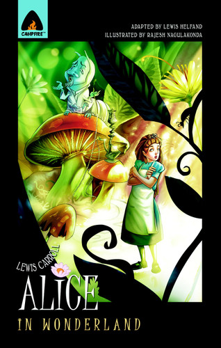 Alice in Wonderland: The Graphic Novel (Campfire Graphic Novels) book cover by Lewis Carroll