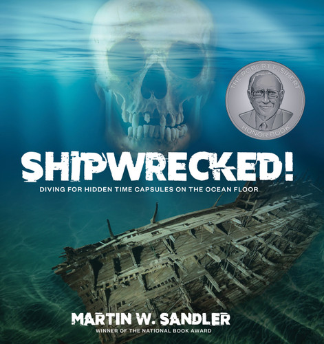 Shipwrecked!: Diving for Hidden Time Capsules on the Ocean Floor book cover by Martin W. Sandler