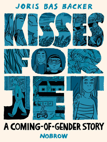 Kisses For Jet: A Coming-of-Gender Story book cover by Joris Bas Backer
