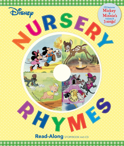 Disney Nursery Rhymes ReadAlong Storybook and CD (Read-Along Storybook and CD) book cover by Disney Books